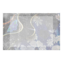 acoustic guitar flower dress grunge scratch music. stationery paper