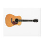 Acoustic Guitar horizontal Post Cards