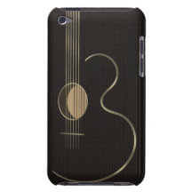 Acoustic Guitar Logo iPod Touch Cover