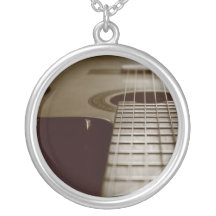 Acoustic Guitar Necklace