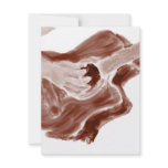 Acoustic guitar painting sepia toned version custom invite