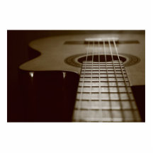 Acoustic Guitar Photo Cut Out