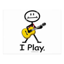 Acoustic Guitar Post Cards