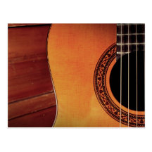 Acoustic Guitar Postcards