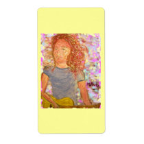 acoustic guitar sand sketch labels