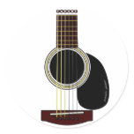 acoustic guitar sticker