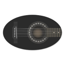 Acoustic Guitar Sticker