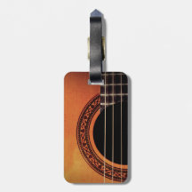 Acoustic Guitar Tag For Luggage