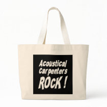 Acoustical Carpenters Rock! Tote Bag