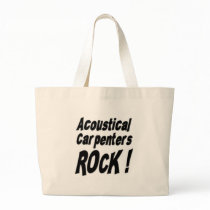 Acoustical Carpenters Rock! Tote Bag