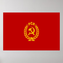 ACP, drapeau de la Roumanie Posters