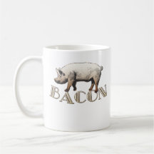 Acrobat BACON Pig Mug