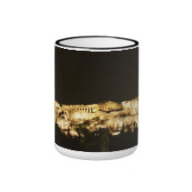 acropolis, greece mug