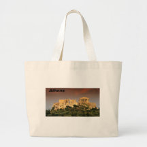 acropolis--of--athens--Aggelin--jpg Canvas Bag