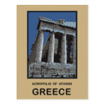 Acropolis of Athens Greece Postcards