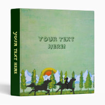 Across the Prairie Vinyl Binder