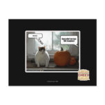 Act cool post card