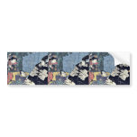 Act one of the Chushingura by Utagawa, Kuniyasu Uk Bumper Sticker
