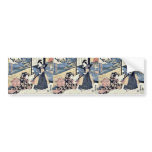 Act two of the Chushingura by Utagawa, Kuniyasu Uk Bumper Sticker