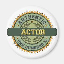 Acteur authentique magnets