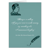 Acting is a Calling Quote Greeting Card