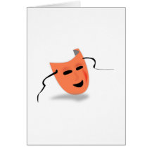 Acting Mask Card