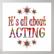 ACTING POSTER