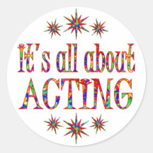 ACTING STICKERS