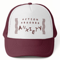 Action Absorbs Anxiety Hat