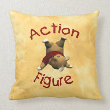 Action Figure Pillow
