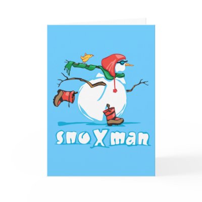 Action Snowman by achristmastrail