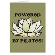 Actionné par Pilates Lotus Carte