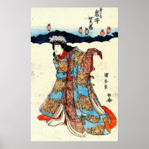 Actor Iwai Shijaku 1820 Poster
