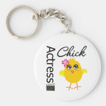 Actress Chick Keychains