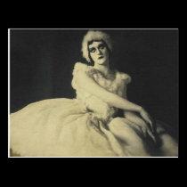 actress in ballerina outifit post card postcards