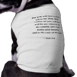 ACTS 1:8 DOG CLOTHES