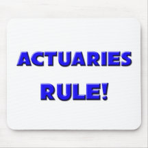 Actuaries Rule! Mouse Mats