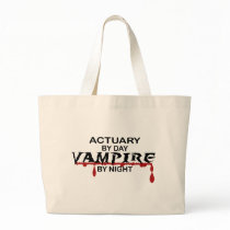 Actuary by Day, Vampire by Night Bags