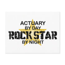 Actuary Rock Star by Night