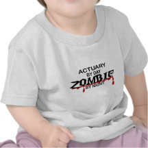Actuary Zombie Shirt