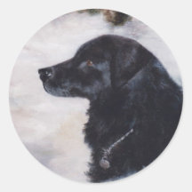 Actune Dog Portrait Sticker