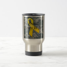 ACU army wife coffee mug