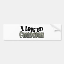 ACU I Love my Guardsman Bumper Sticker