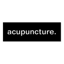 acupuncture Business Card
