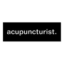 Acupuncturist Business Card