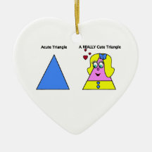Acute Triangle A Really Cute Triangle Christmas Ornaments