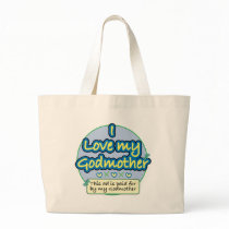 Ad paid for by my Godmother blue Canvas Bag
