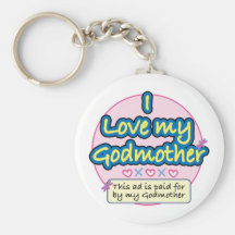 Ad paid for by my Godmother pk Key Chains