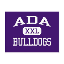 Ada - Bulldogs - Ada High School - Ada Ohio Post Cards