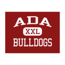 Ada - Bulldogs - Ada High School - Ada Oklahoma Postcards